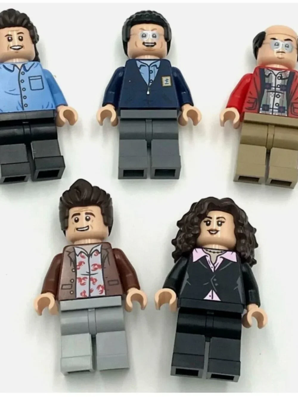 LEGO Seinfeld Minifigures From RETIRED Set 21328 ALL 5 MINIFIGURES LOT - NEW
